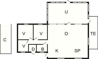 6 Person Holiday Home in Vaeggerlose