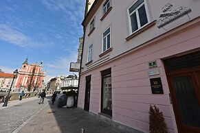 Tromostovje III In Heart Of Ljubljana