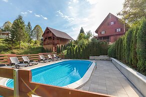 Heated Pool Chalet Zavrh 1