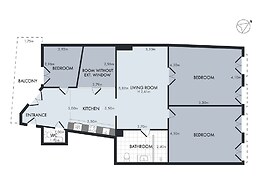 Sanders Leaves - Chic 3-bdr Apt With City View