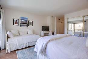 Coastal Chic Furnishings Condo Steps to Beach SBTC 128 by RedAwning