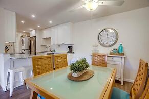 Coastal Chic Furnishings Condo Steps to Beach SBTC 128 by RedAwning