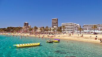 The Villa Located in Cala Vinyes, has a Private Pool