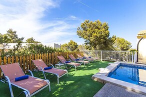 The Villa Located in Cala Vinyes, has a Private Pool