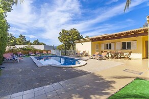 The Villa Located in Cala Vinyes, has a Private Pool