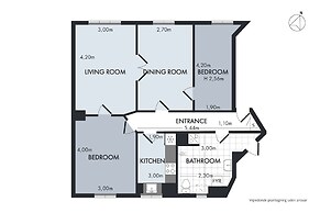 Hyggelig Two-bedroom Apartment in Copenhagen Osterbro