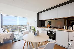 KOZYGURU Docklands Cozy Water View 1BED