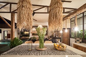 Fabulous 3BR Boho-chic Style, Umalas With Staff