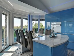 Modern Villa With Private Pool Consisting of 2 Apartments Near the Bea