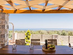 Stylish Villa Katifes With Private Pool, Amazing Views of the Sea and 