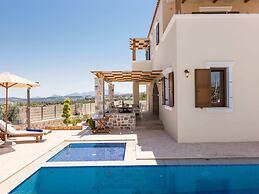 Stylish Villa Katifes With Private Pool, Amazing Views of the Sea and 