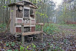 Cozy, Wooden Chalet With a Microwave, Located in a Forest