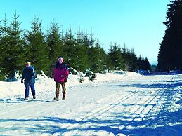 Cozy, Wooden Chalet With a Microwave, Located in a Forest