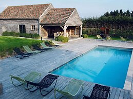 Charming Cottage in a Castle-farm in Ohey With Swimming Pond