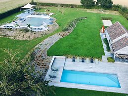 Charming Cottage in a Castle-farm in Ohey With Swimming Pond