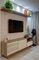Apto térreo com TV 4k no Wai Wai Cumbuco