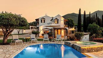Serenity Villa Retreat in Corfu Close to Resort