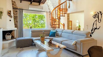 Serenity Villa Retreat in Corfu Close to Resort