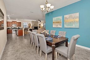 Modern Home, Big Pool Area Near Disney, CDC Cleaning 4cg456