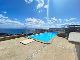 Seaview Villa Galanos at Kalafatis Beach