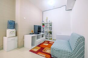 Furnished Green Pramuka 1BR Apartment with Modern Style and City View