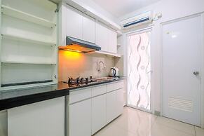 Furnished Green Pramuka 1BR Apartment with Modern Style and City View