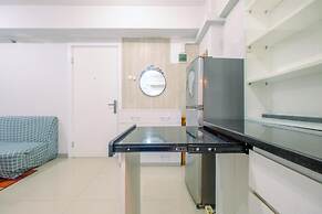 Furnished Green Pramuka 1BR Apartment with Modern Style and City View