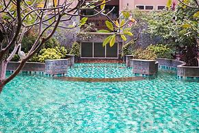 1BR Queen Bed at Ancol Marina Apartment near Dufan