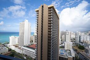 Deluxe Ocean View Condo 2 Queen Beds in Waikiki, FREE Parking & Wi-Fi 