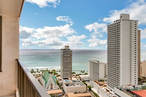 Deluxe Ocean View Condo 2 Queen Beds in Waikiki, FREE Parking & Wi-Fi 