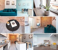 Red Brick Apartment Downtown Łódź