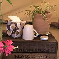 Cosy Glamping 4m Bell Tent in Rural Herefordshire