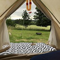 Comfy 4m -bed Bell Tent With Great Views