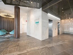 2BR Food Drink Hub Gym Pool Views Roof Terrace