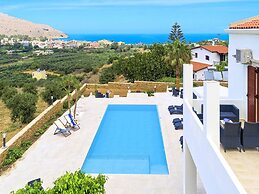 Beautiful Large Villa With Pool and sea View at Nice Georgioupolis