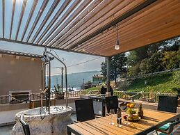 Villa with Sea Views, Hot Tub, & Roof Terrace