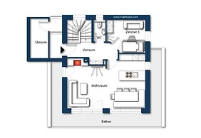 Luxury Chalet with 2 Bathrooms near Small Slope