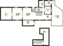 8 Person Holiday Home in Farso
