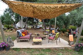 Glamping at a Lovely Tent in Skiaxtro- Marathopoli