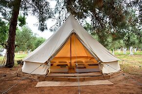 Glamping at a Lovely Tent in Skiaxtro- Marathopoli