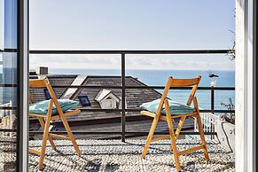 Sunset Apartment above the sea