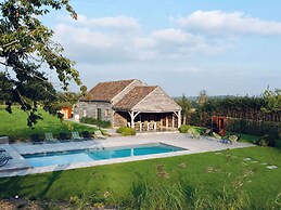 Nice Cottage in a Castle-farm in Ohey With Swimming Pond