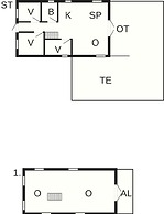 6 Person Holiday Home in Thyholm