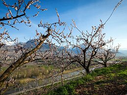 Mountain View Holiday Home in Binntal near Lengtal Deck