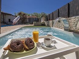 Perfect for Children, Garden With Pool, Playground and Walk in Whirlpo