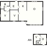 6 Person Holiday Home in Vaeggerlose