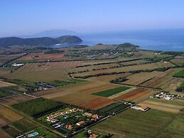 Semi Detached Bungalow with AC near Coast of Tuscany