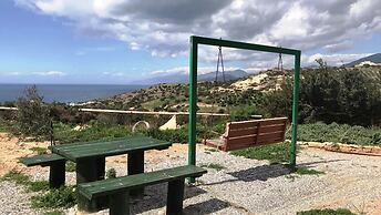 Emmanuela House With Garden and sea View- Triopetra