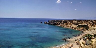 Emmanuela House With Garden and sea View- Triopetra