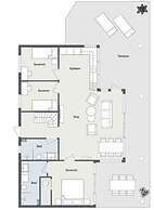 Modern Sleeps 14 w/ Panoramic Fjord-view, Petsok